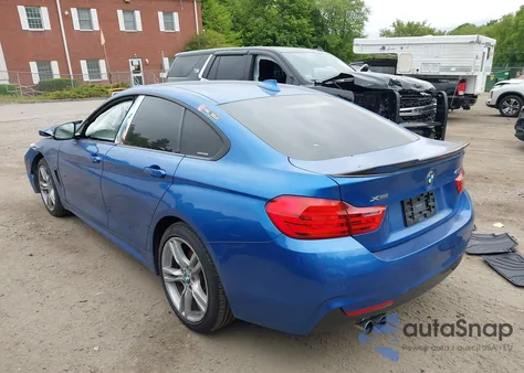 2017 BMW 430I Gran Coupe xDrive z USA, uszkodzony, nr VIN WBA4F9C56HG792585